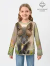 Детский лонгслив / Лисичка