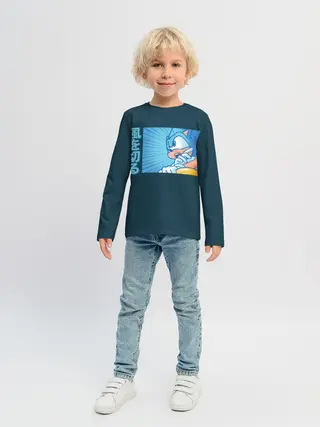 Детский лонгслив / Sonic alert