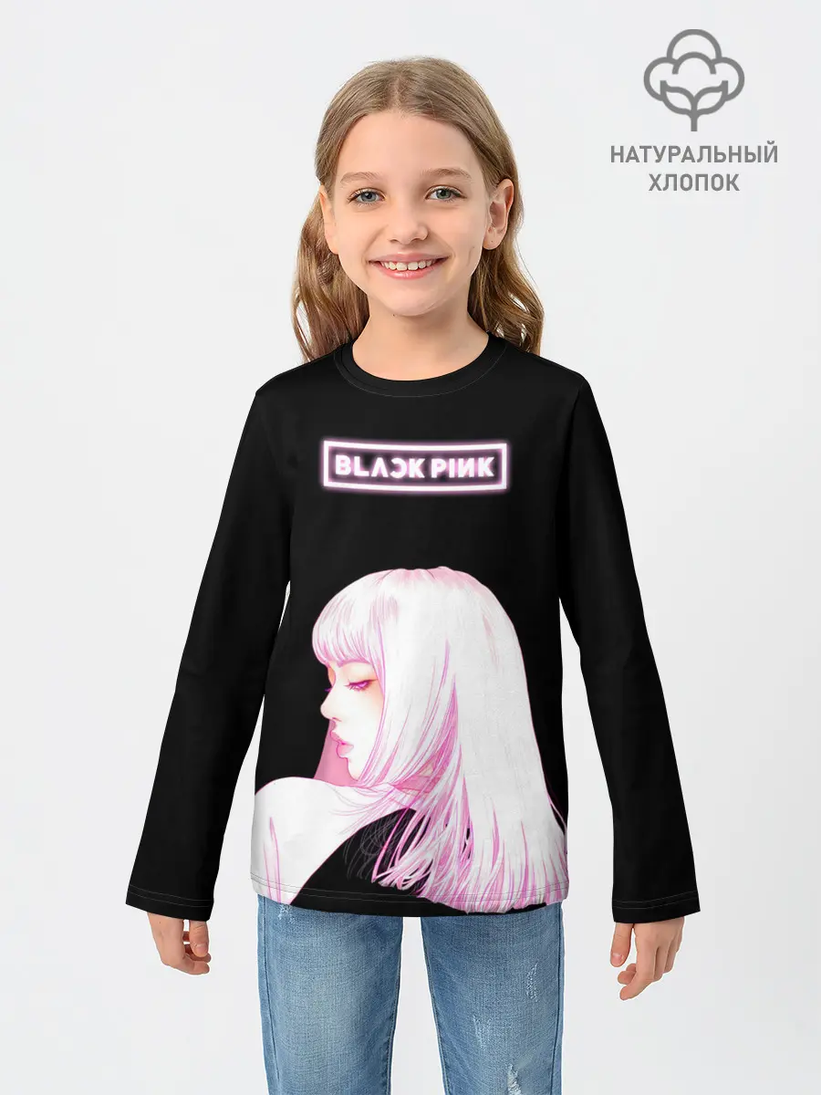 Детский лонгслив / Лиса БП