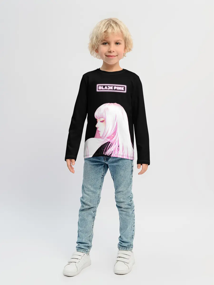 Детский лонгслив / Лиса БП