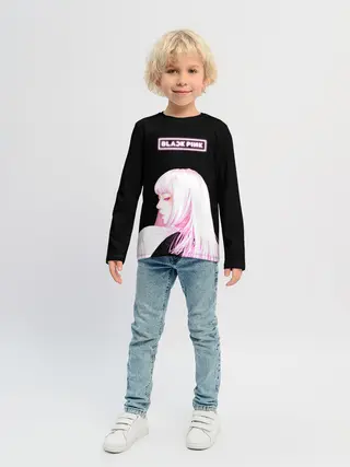 Детский лонгслив / Лиса БП