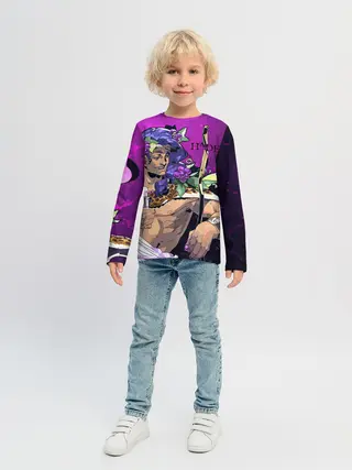 Детский лонгслив / Бог виноделия Дионис