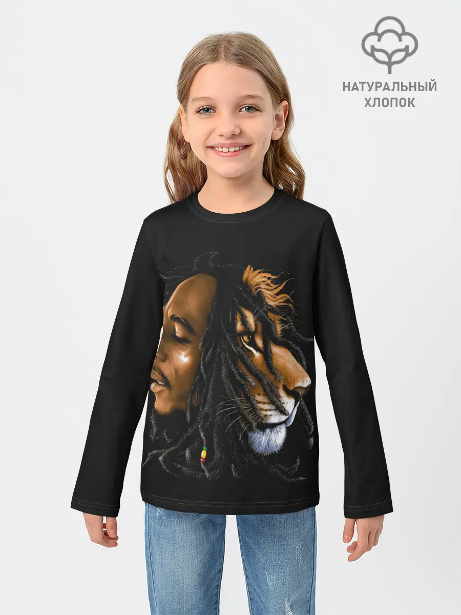 Детский лонгслив / БОБ МАРЛИ