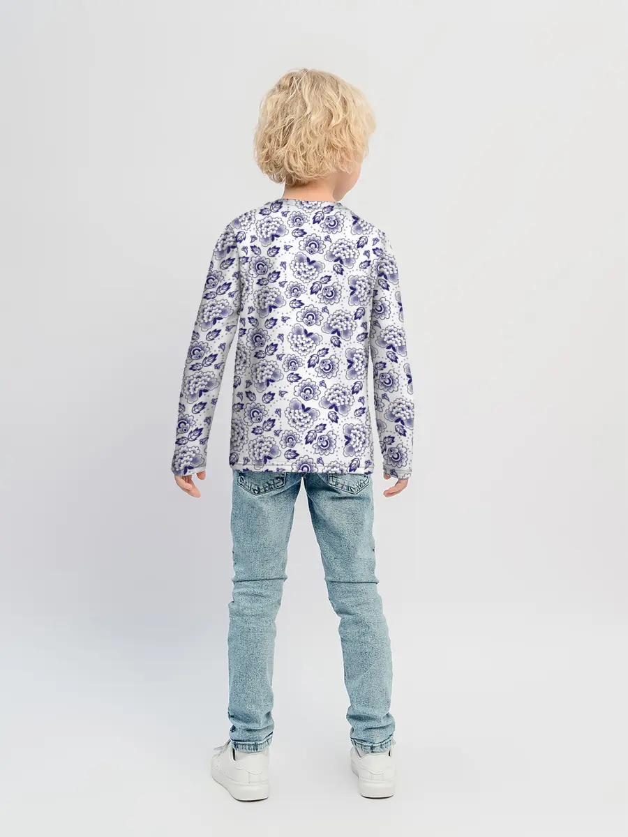 Детский лонгслив / Узор