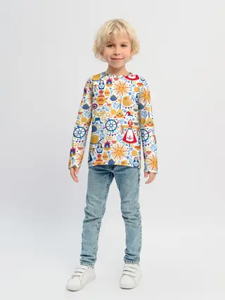 Детский лонгслив / Славянская символика