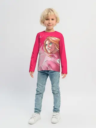 Детский лонгслив / Атом Ева