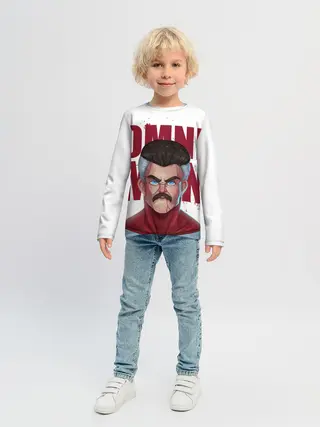 Детский лонгслив / Омни Мен