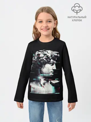 Детский лонгслив / David Glitch