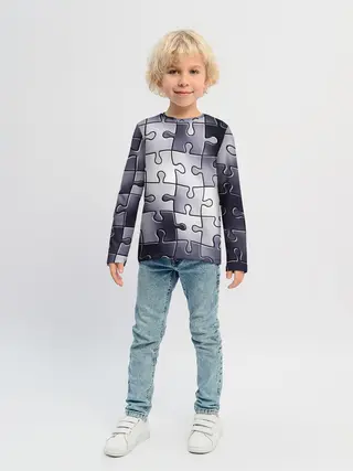 Детский лонгслив / Пазлы