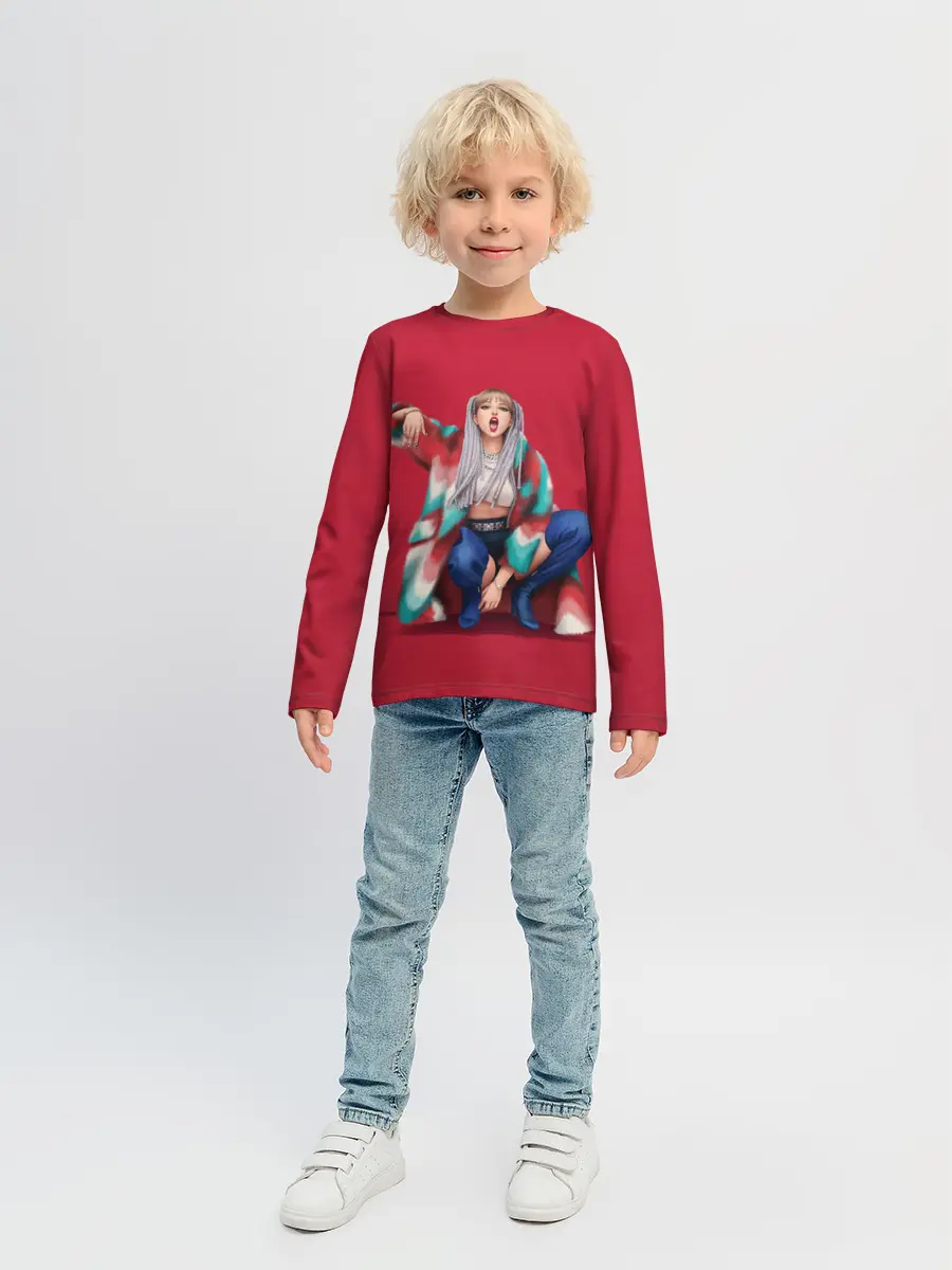 Детский лонгслив / Kill the love | Lisa