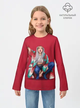 Детский лонгслив / Kill the love | Lisa