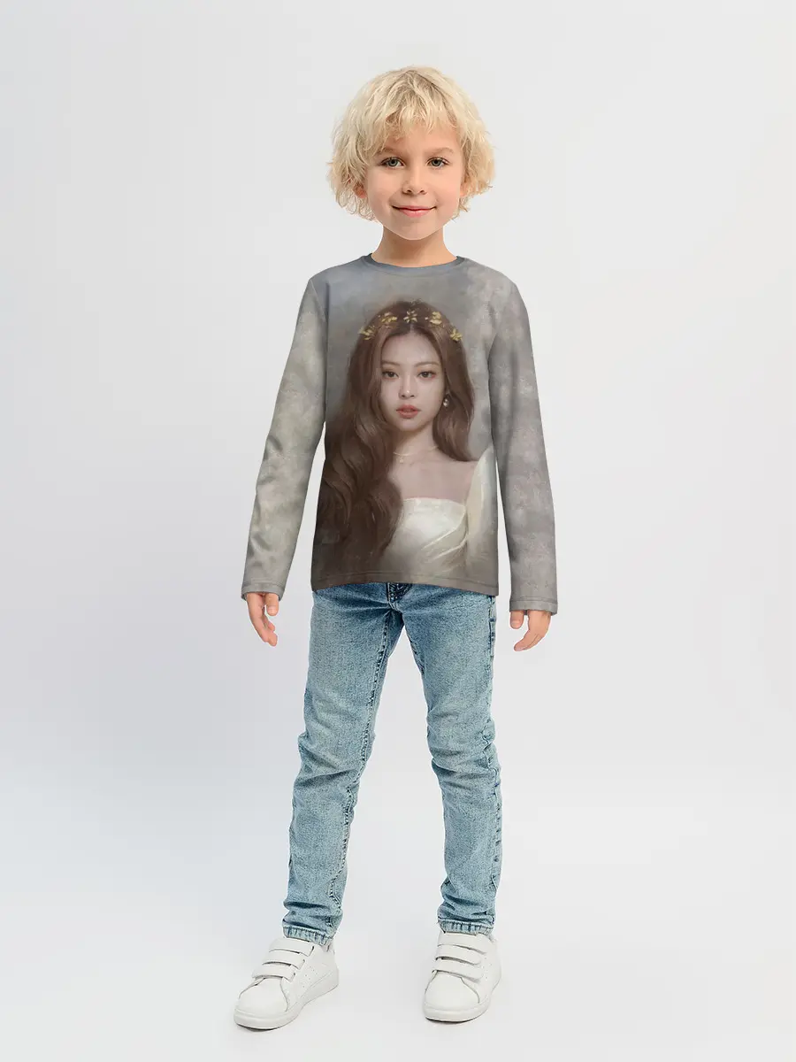 Детский лонгслив / Дженни маслом