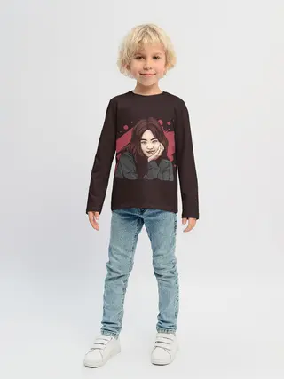 Детский лонгслив / Милая Дженни