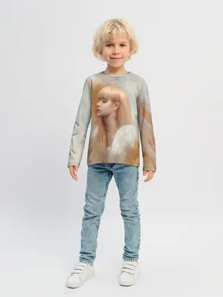 Детский лонгслив / Розэ маслом