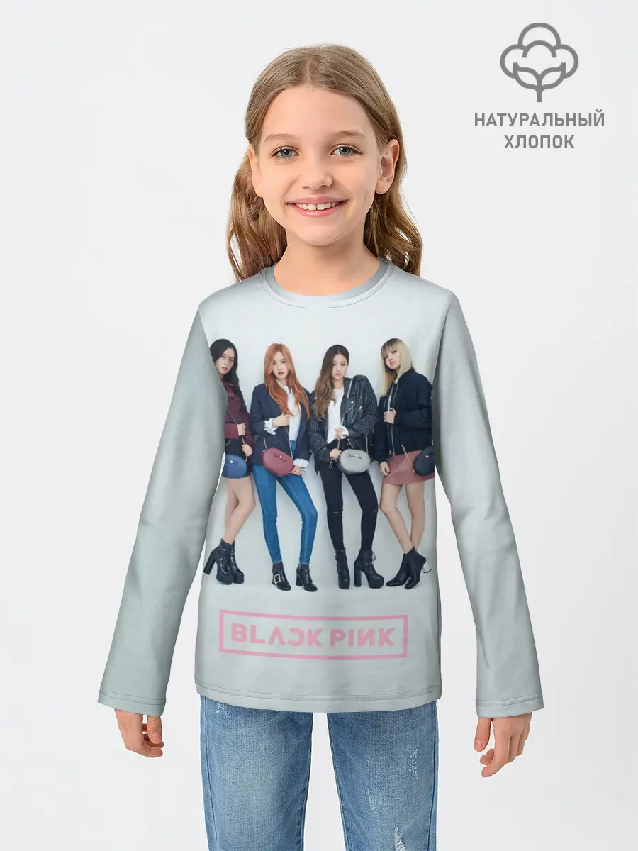 Детский лонгслив / Blackpink Squad