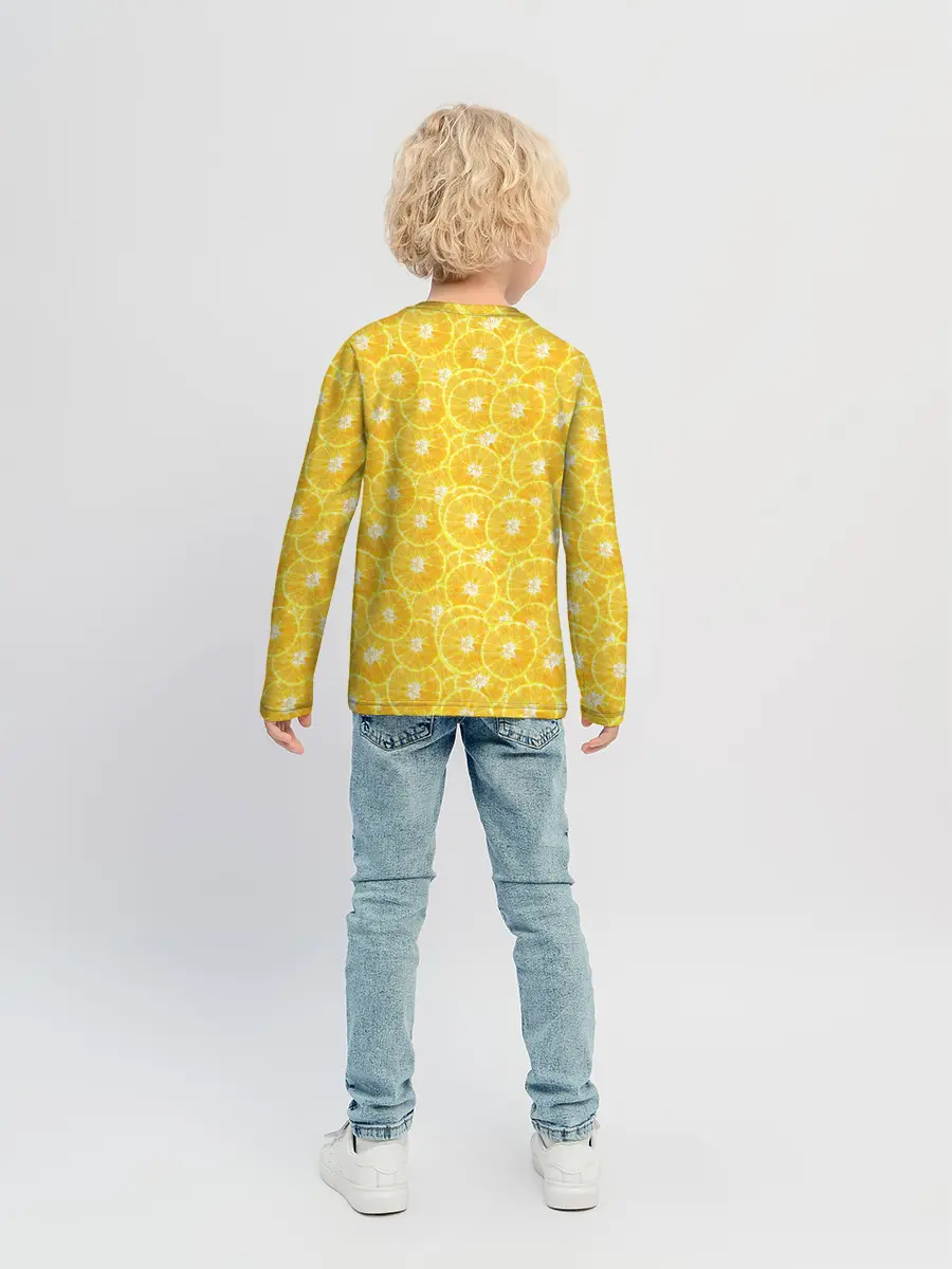 Детский лонгслив / Fresh Lemon