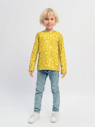 Детский лонгслив / Fresh Lemon