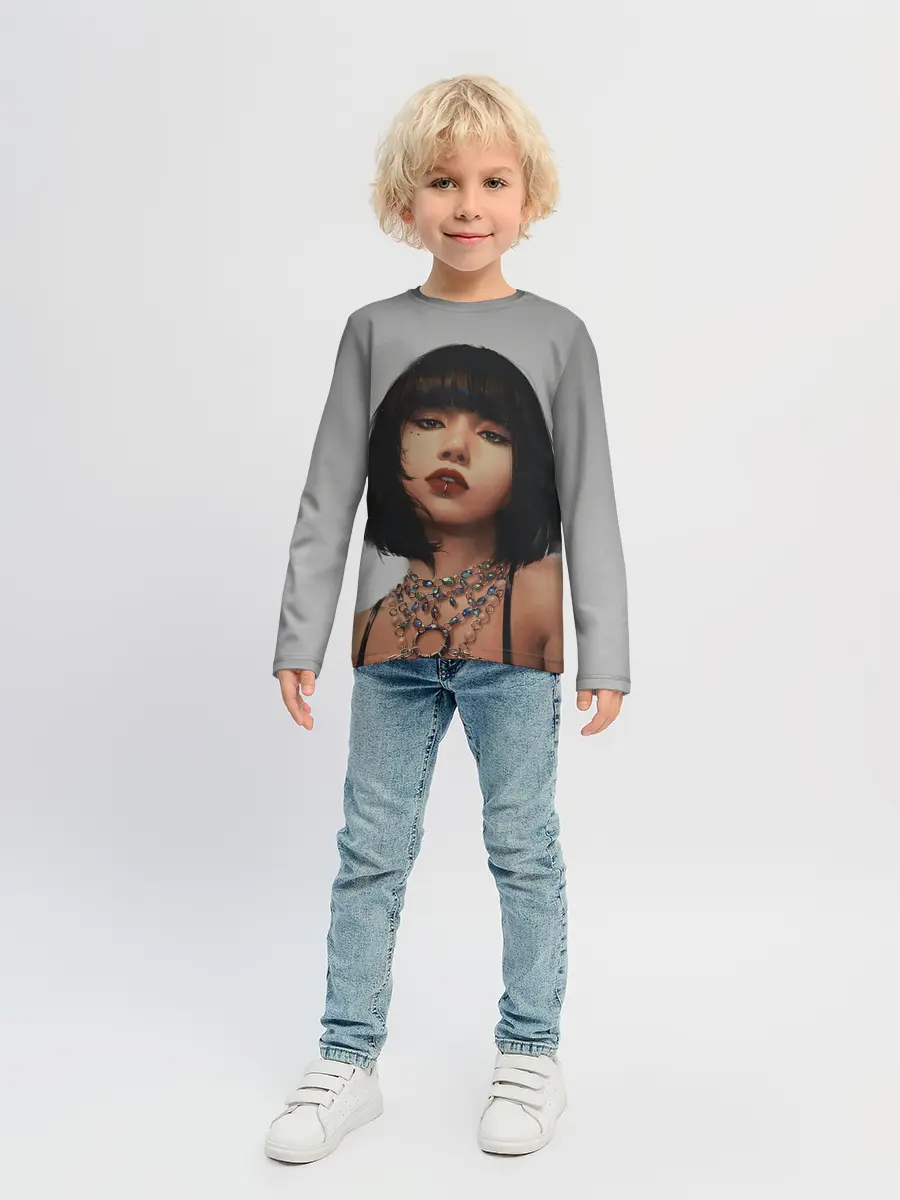 Детский лонгслив / Hot Lisa