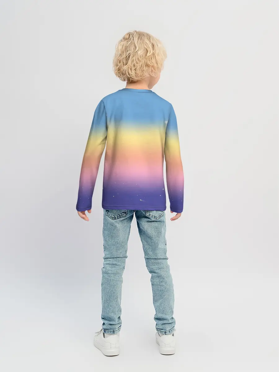 Детский лонгслив / Animal crossing world