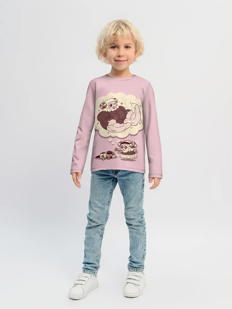Детский лонгслив / Sheep workout