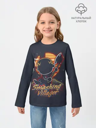 Детский лонгслив / Smashing Villager