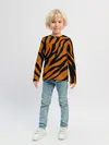 Детский лонгслив / Тигровый Камуфляж