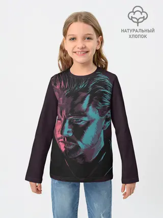 Детский лонгслив / Ди Каприо