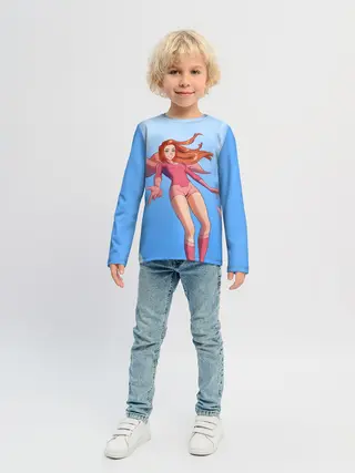 Детский лонгслив / Атомная Ева