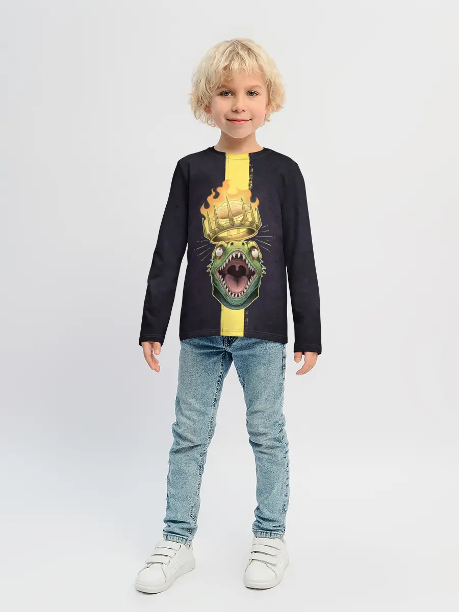 Детский лонгслив / King Caiman