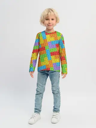 Детский лонгслив / POP IT / SIMPLE DIMPLE