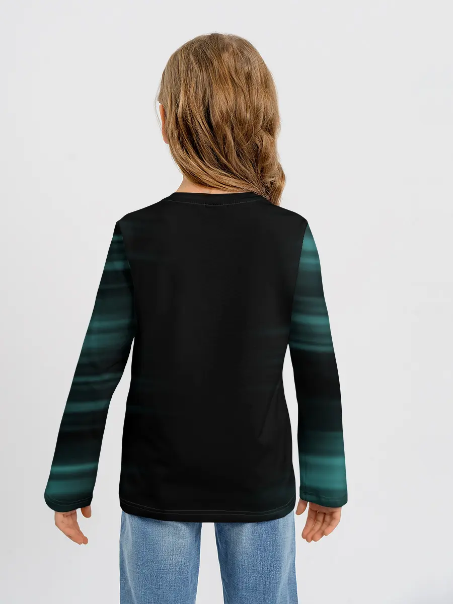 Детский лонгслив / Зора Идеаре Чёрный клевер