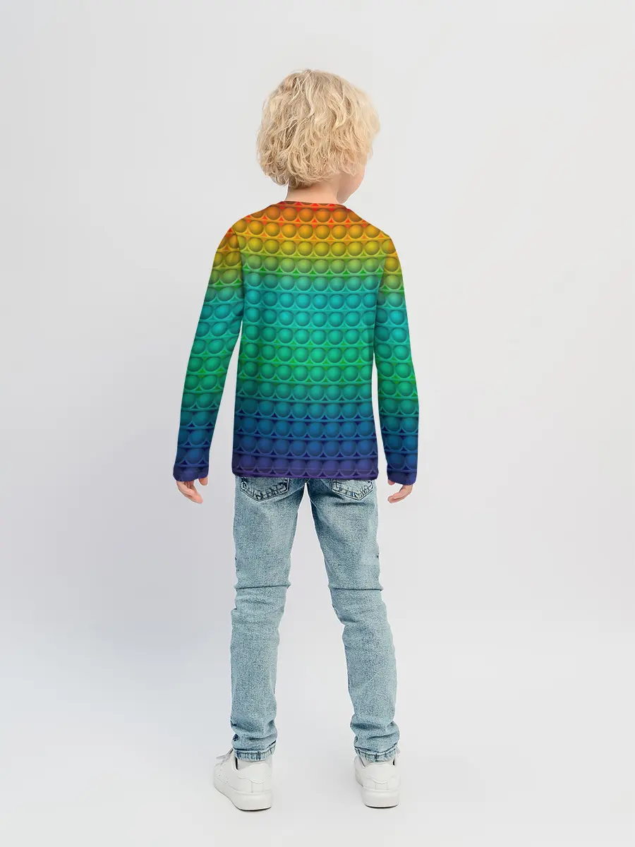 Детский лонгслив / POP IT | СИМПЛ ДИМПЛ