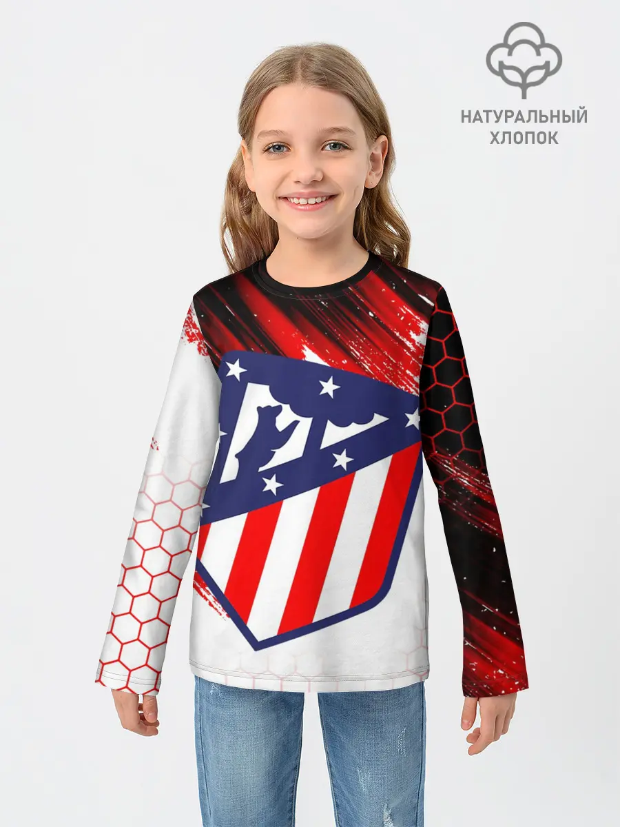 Детский лонгслив / ATLETICO DE MADRID / АТЛЕТИКО