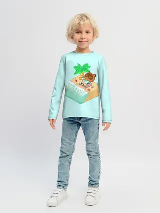 Детский лонгслив / Beach Crossing
