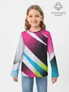 Детский лонгслив / Sport style: Линии
