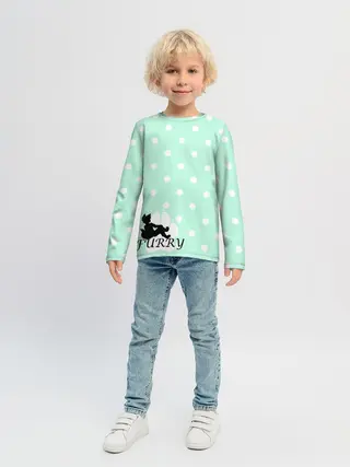 Детский лонгслив / Furry Fox