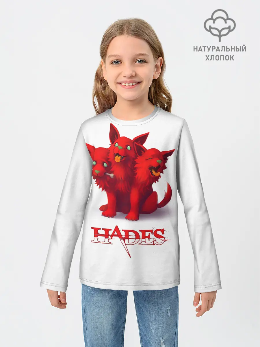 Детский лонгслив / Hades wolf