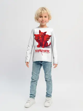 Детский лонгслив / Hades wolf