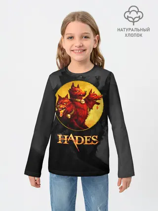 Детский лонгслив / Hades wolf
