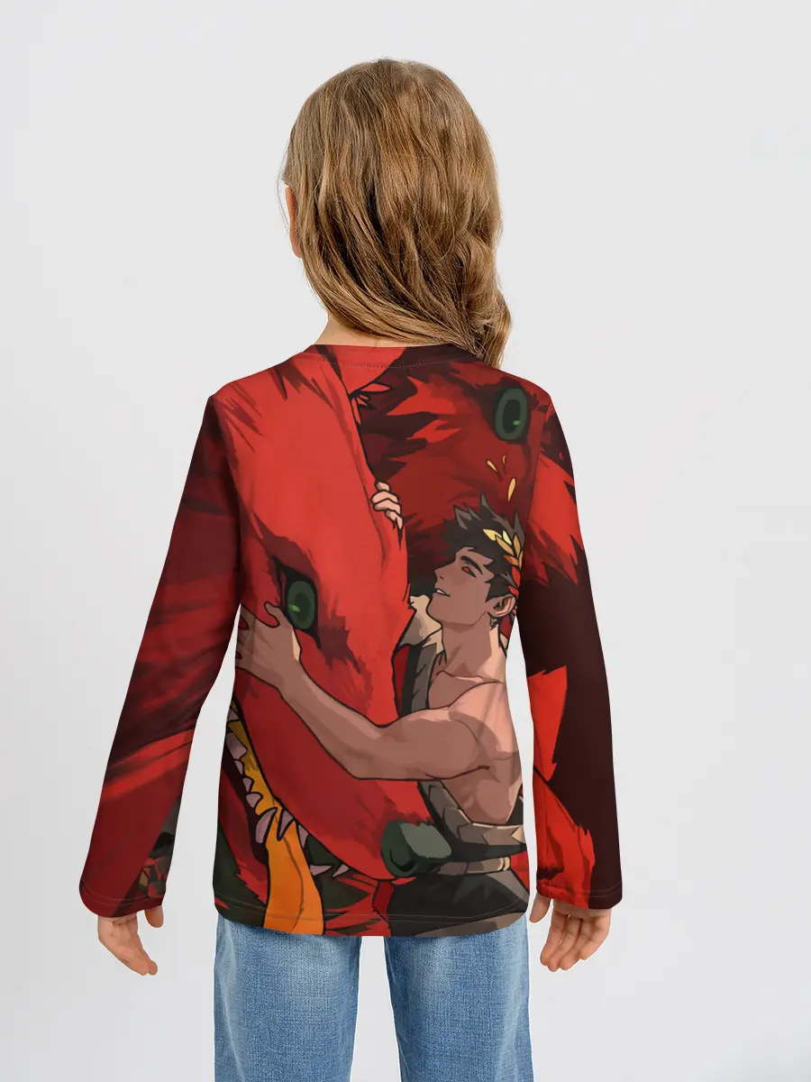 Детский лонгслив / Hades Zagreus