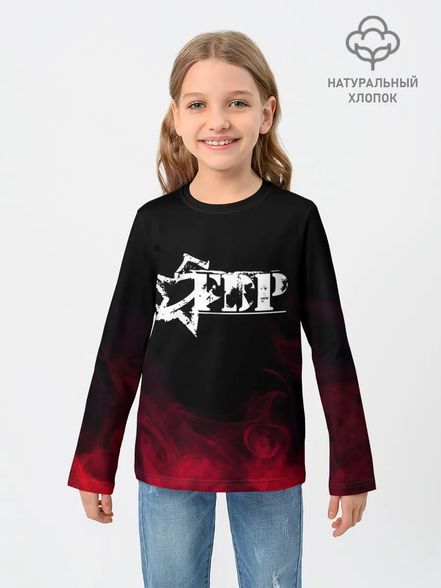 Детский лонгслив / 5FDP | RED SMOKE