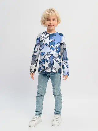 Детский лонгслив / Магические звезды