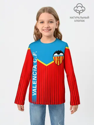 Детский лонгслив / FC VALENCIA / ФК ВАЛЕНСИЯ