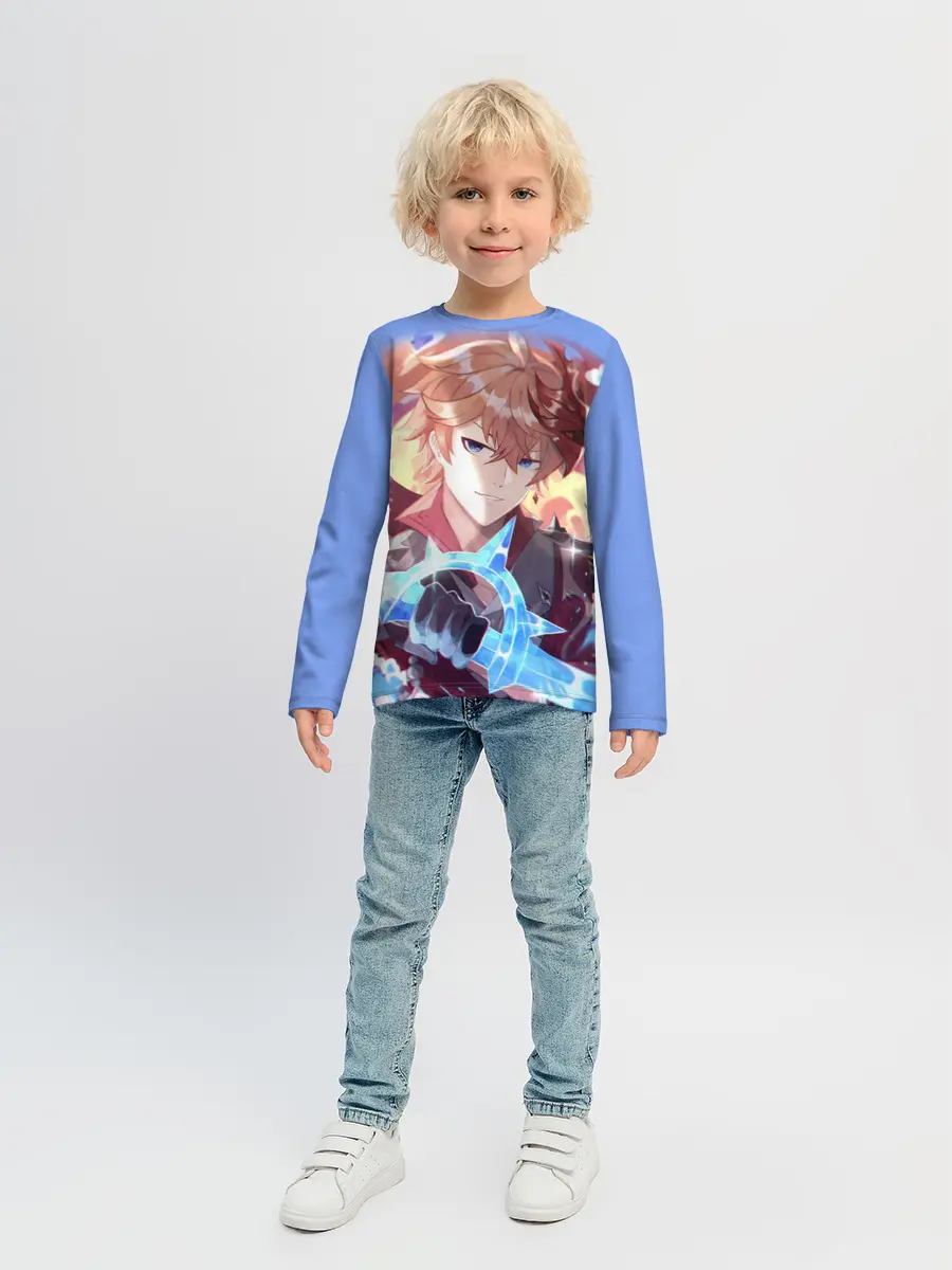 Детский лонгслив / ТАРТАЛЬЯ / ГЕНШИН ИМПАКТ