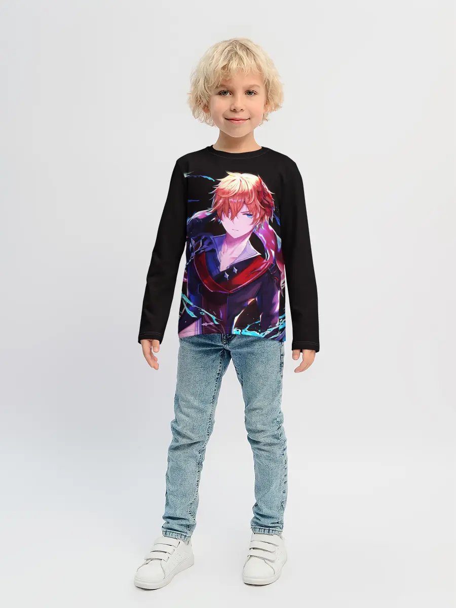 Детский лонгслив / ТАРТАЛЬЯ - ИГРА GENSHIN IMPACT