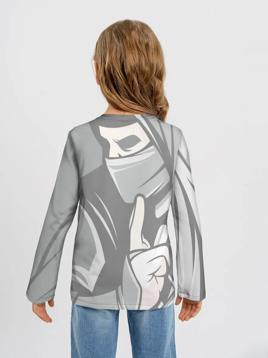 Детский лонгслив / Ниндзя