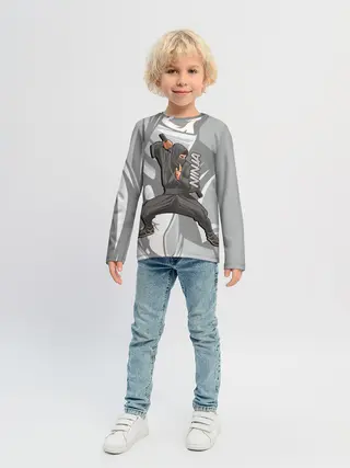 Детский лонгслив / Ниндзя