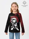 Детский лонгслив / Чёрный клевер Аста с мечом