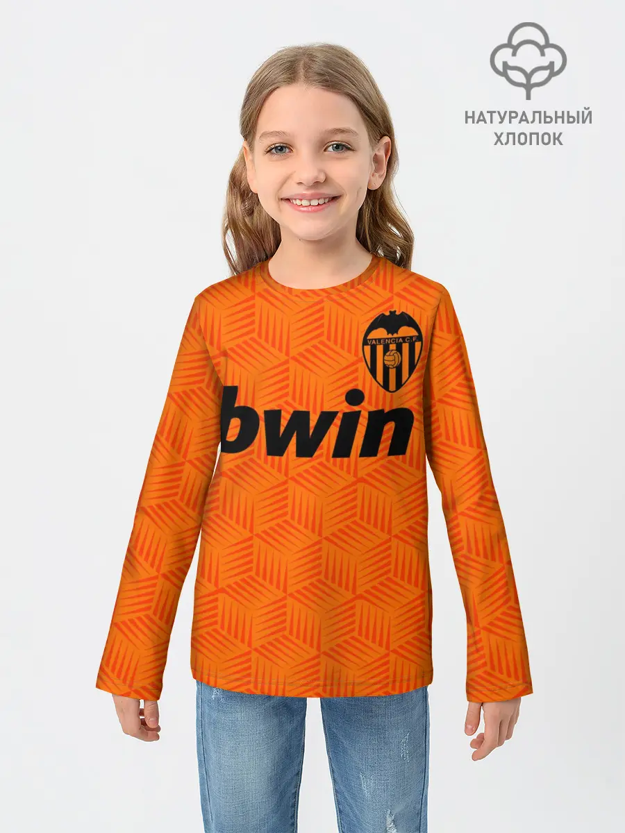 Детский лонгслив / ФК ВАЛЕНСИЯ / ФОРМА 20-21