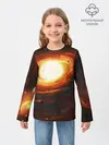 Детский лонгслив / ГАЛАКТИКА / КОСМОС / СОЛНЦЕ